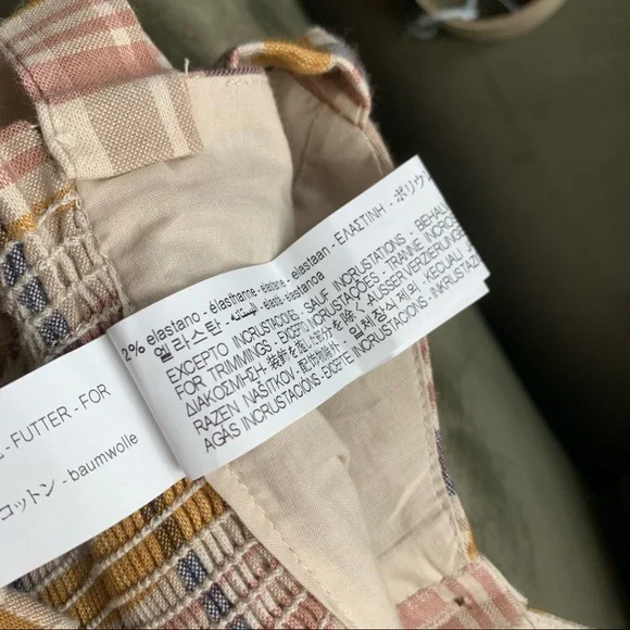 NWT Zara Plaid Crop Top!! - Picture 11 of 12